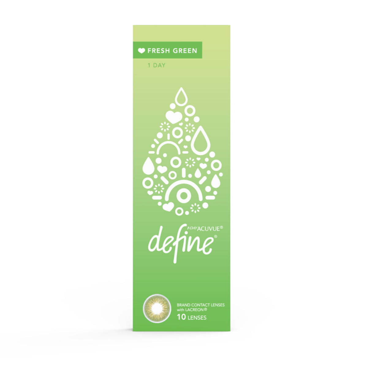Define  Fresh  Daily Colored Contact Lenses - Pack of 10