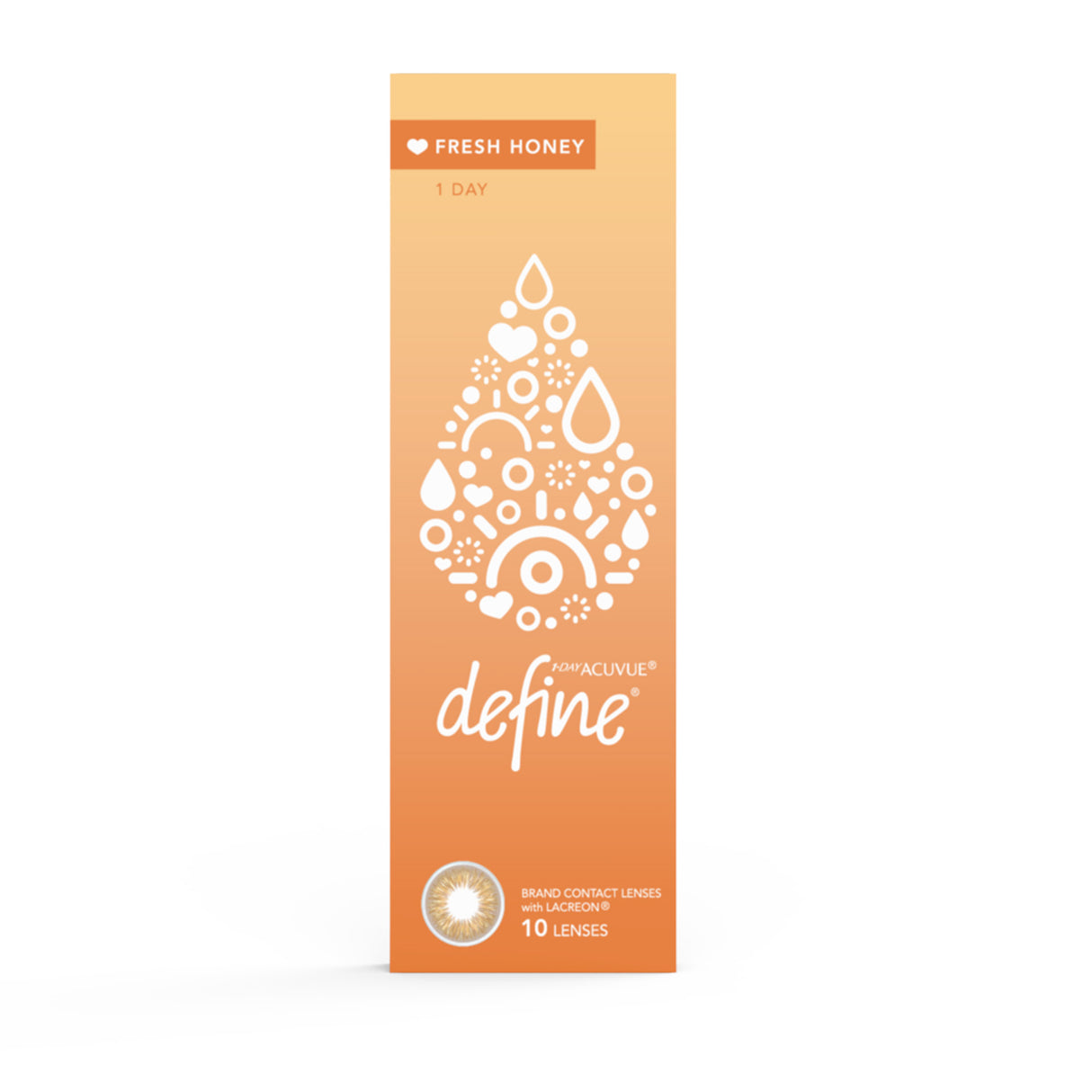 Define  Fresh  Daily Colored Contact Lenses - Pack of 10