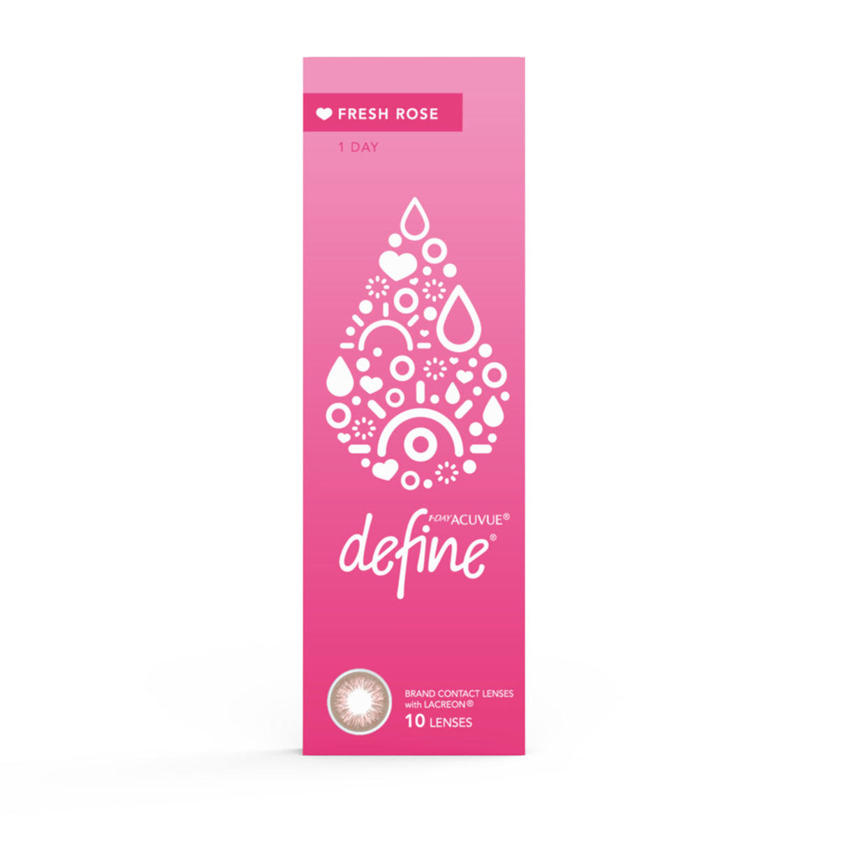 Define  Fresh  Daily Colored Contact Lenses - Pack of 10