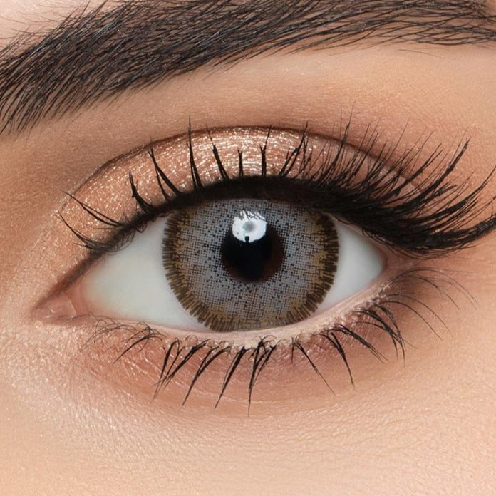 Lentilles de contact mensuelles colorées LensMe - Marron