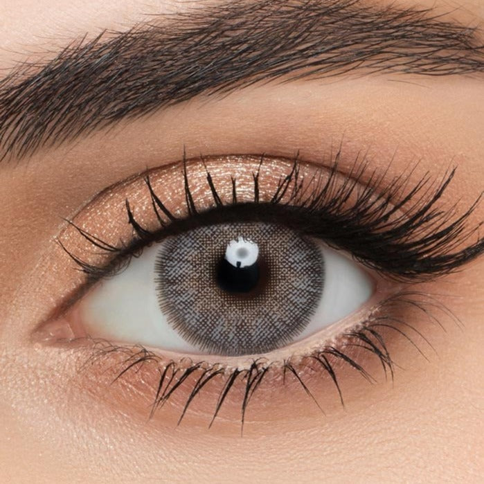 Lentilles de contact mensuelles colorées LensMe - Gris