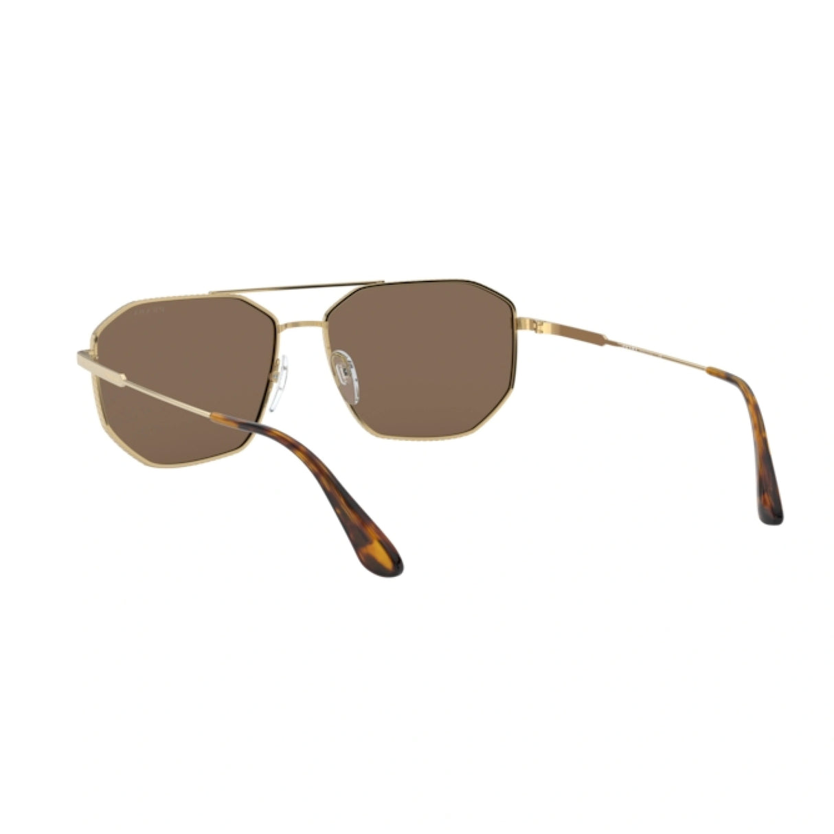 Prada Pilot Sunglasses PR 64XS – Iconic Gold Frame & Brown Lenses