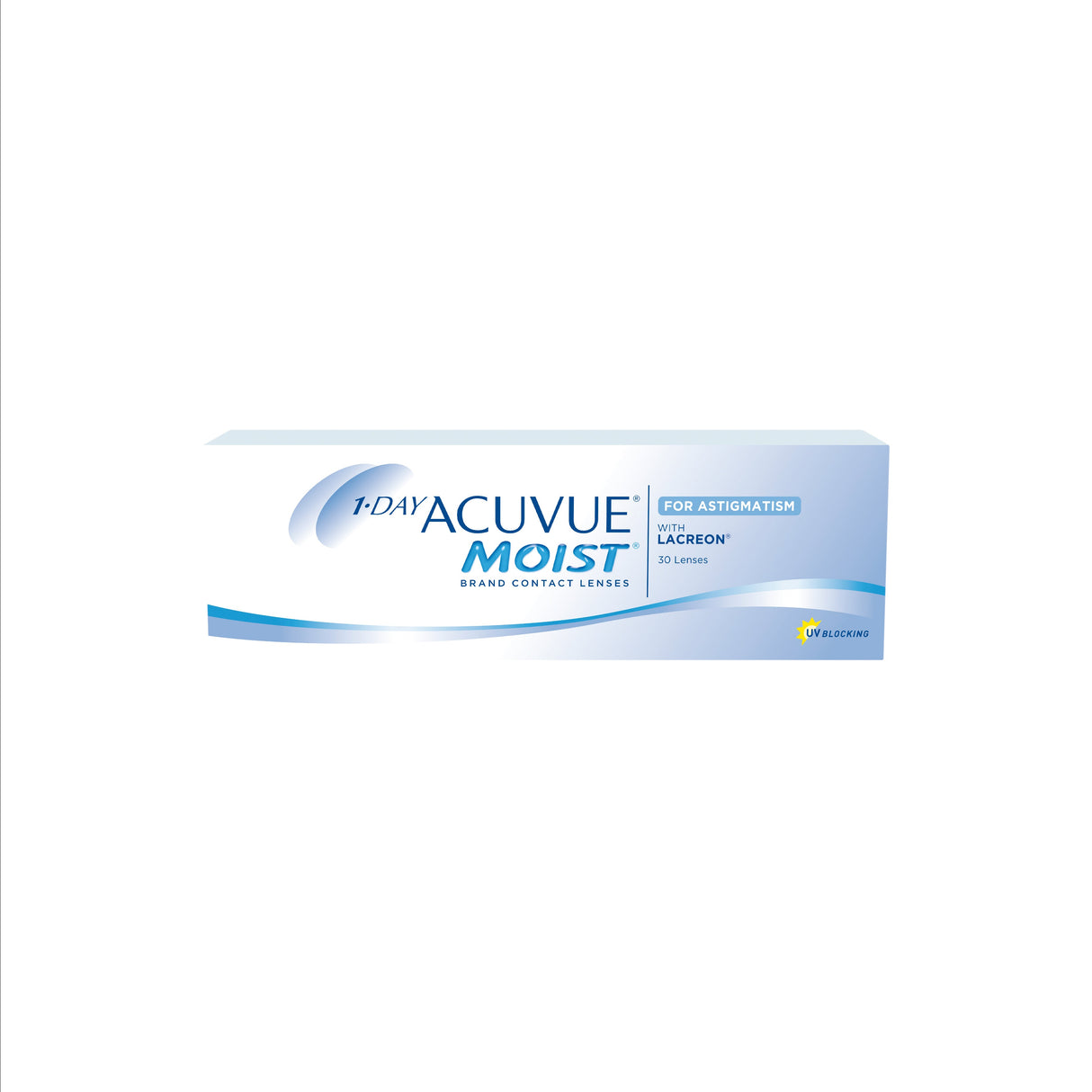 Acuvue Moist 1-Daily - Contact lens  For Astigmatism Pack of 30