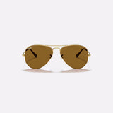 Ray Ban Rb3025 001/33 55-14 Aviator Classic Brown Sunglass