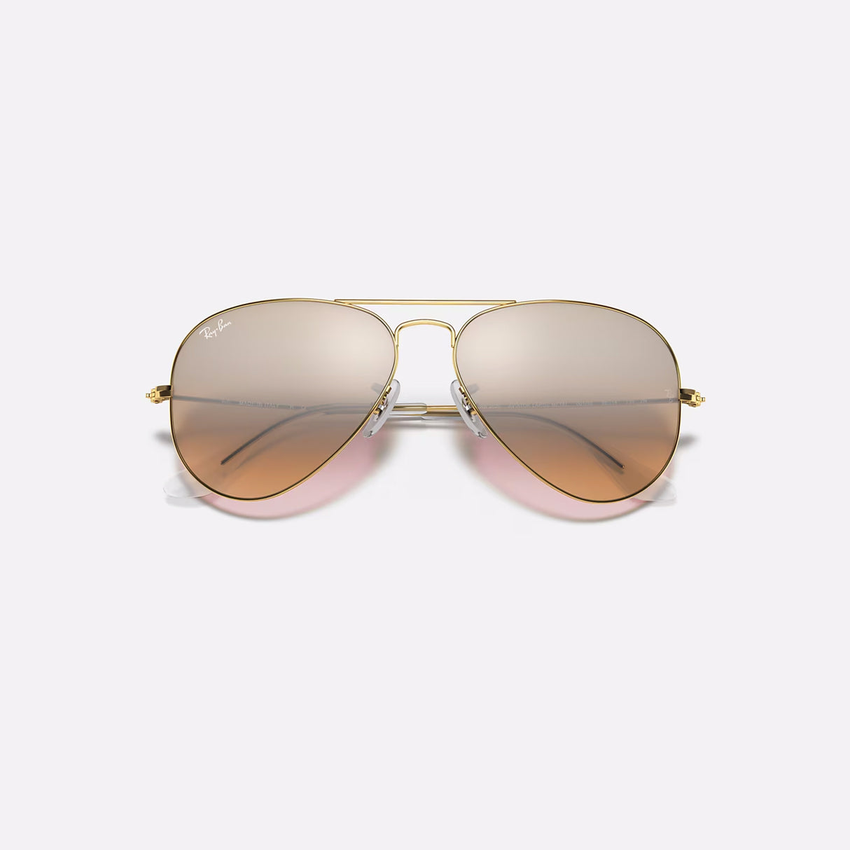 Ray ban RB3025 001/3E 55-14 AVIATOR GRADIENT Polished Gold