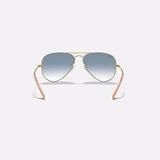 Ray Ban RB3025 001/3F 55-14 Aviator Light Blue