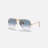 Ray Ban RB3025 001/3F 55-14 Aviator Light Blue