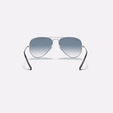 Ray Ban Rb3025 003/3f 55-14 Aviator Light Blue Gradient