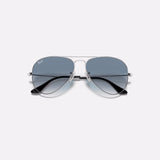 Ray Ban Rb3025 003/3f 55-14 Aviator Light Blue Gradient