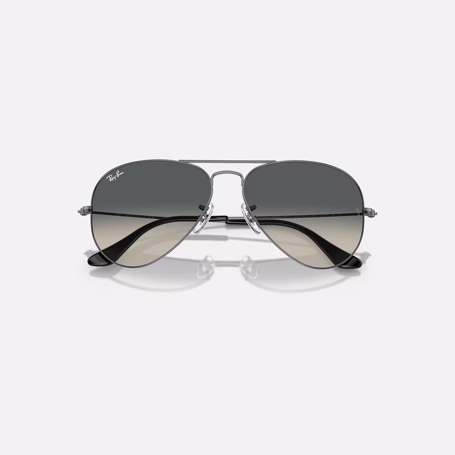 Ray-Ban RB3025 004/71 Aviator Gradient Grey Sunglasses – Alharethoptics.com