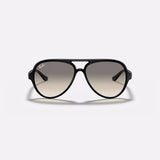 Ray Ban Rb4125 601/32 59-13 Cats 5000 Classic Light Grey Gradient Sunglass