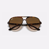 Ray Ban Rb4125 710/51 59-13 Cats 5000 Classic Light Brown Gradient