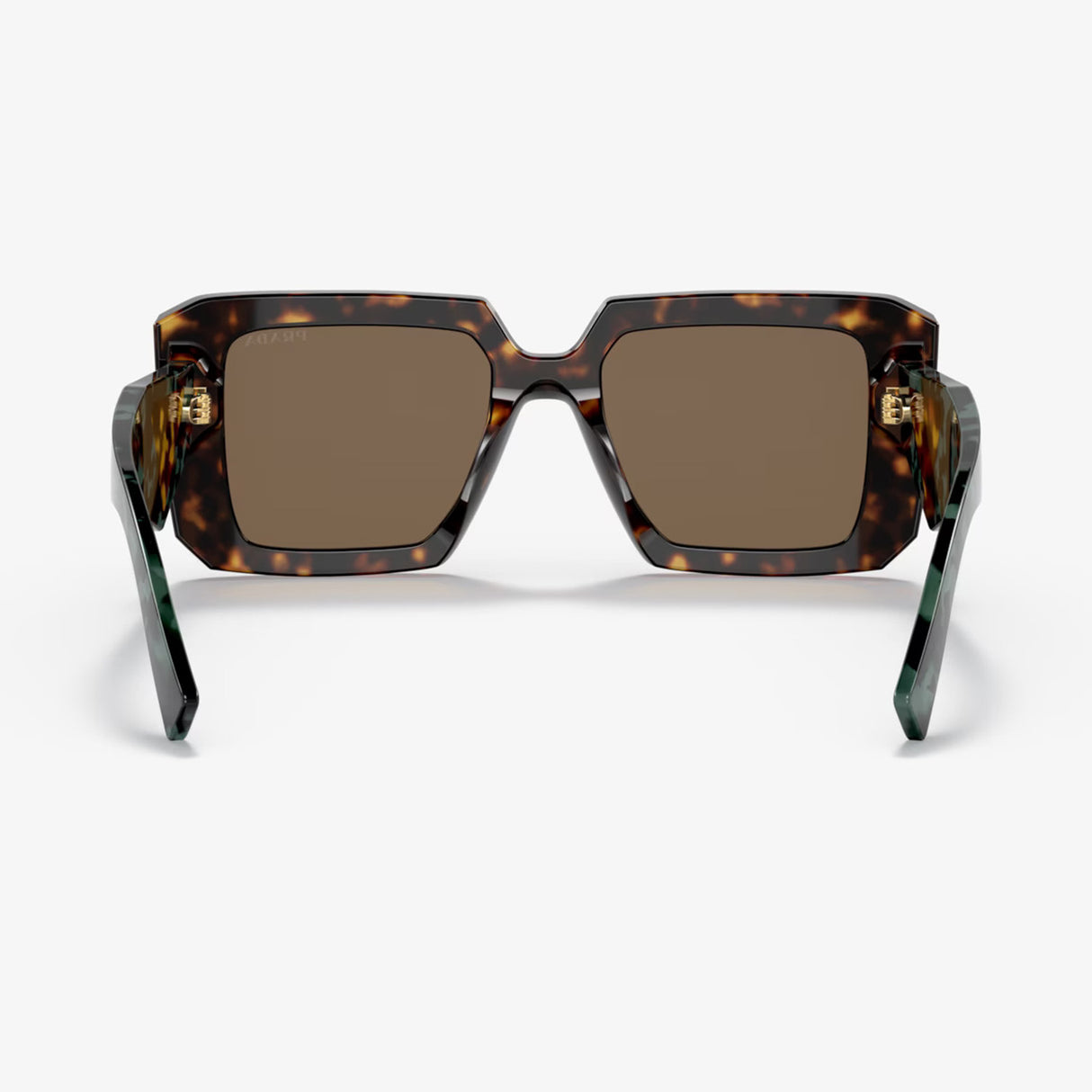 Prada PR 23YS 51 Women’s Square Sunglasses - Tortoise Acetate Frame, Polyamide Lenses