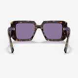 Prada PR 23YS 51 Women’s Square Sunglasses - Tortoise Acetate Frame, Polyamide Lenses