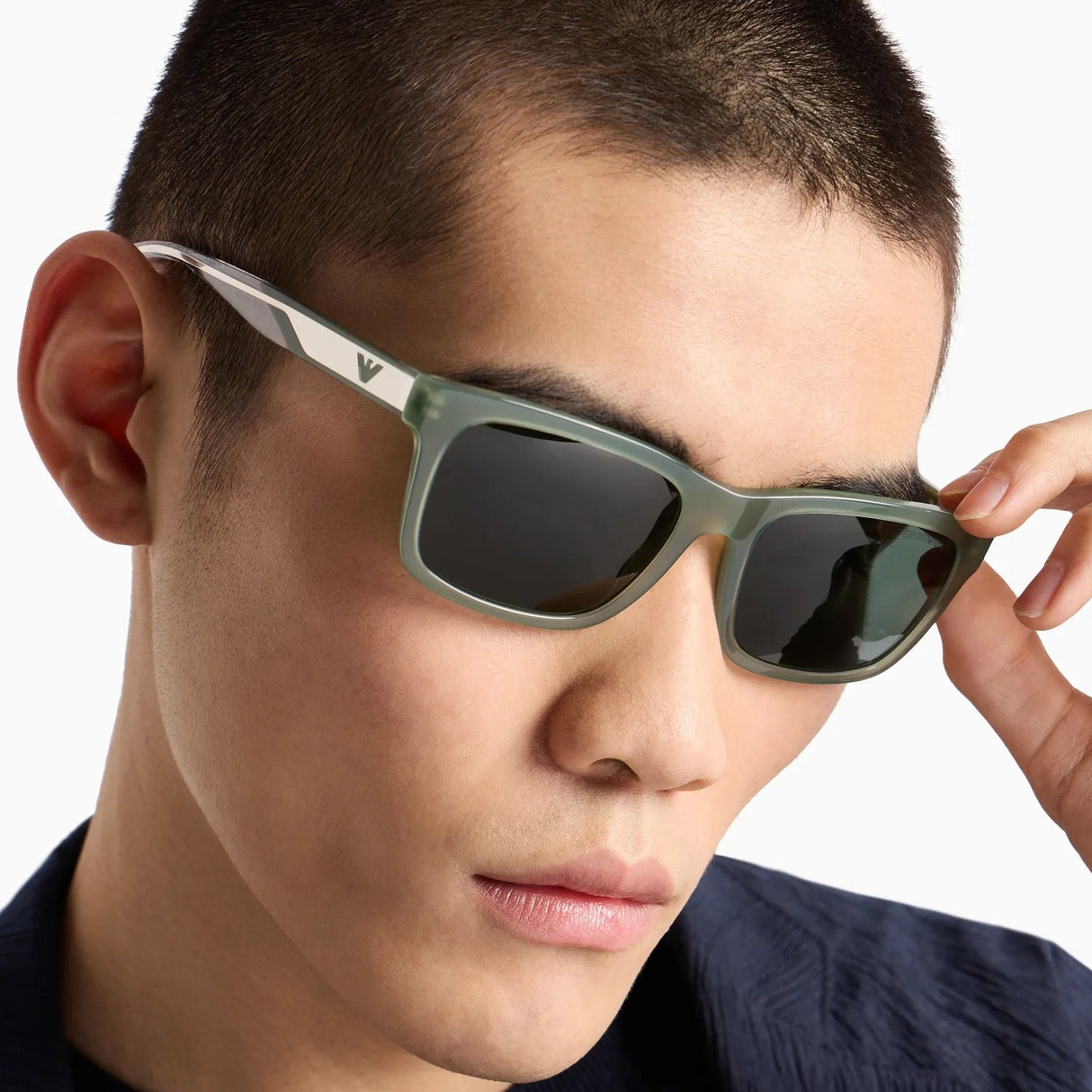 Men’s rectangular sunglasses