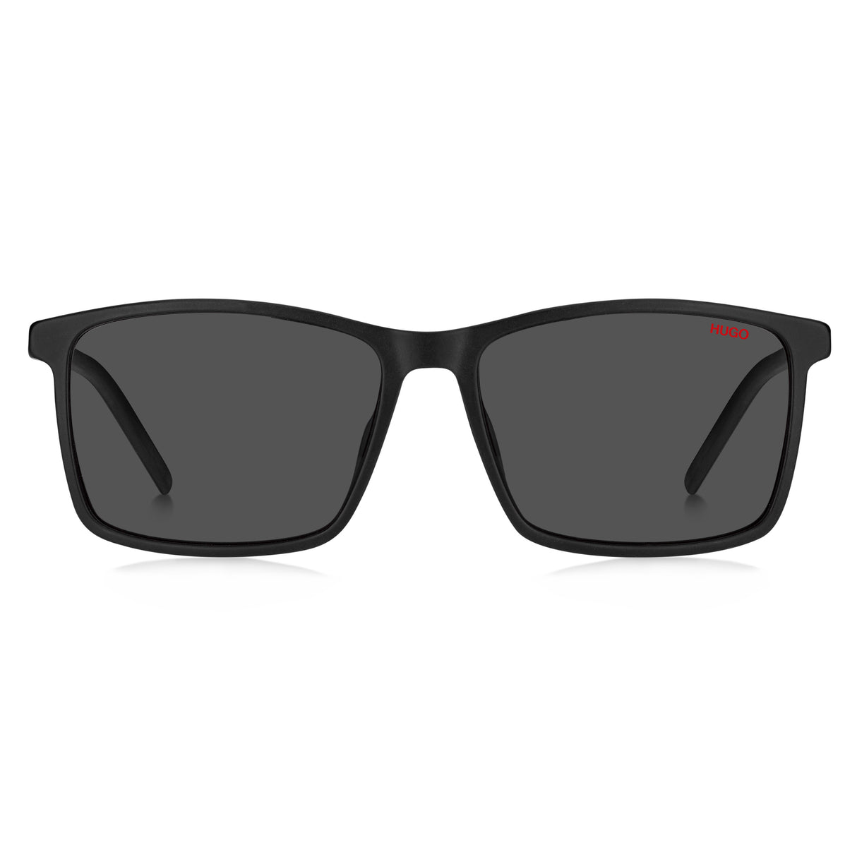 HUGO HG 1099/S 56 Sunglasses - Matte Black Frame, Grey Lenses