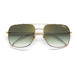 Carrera 247/S J5G/D6 Green Shaded Gold Mirror Antirefex - Men Sunglasses