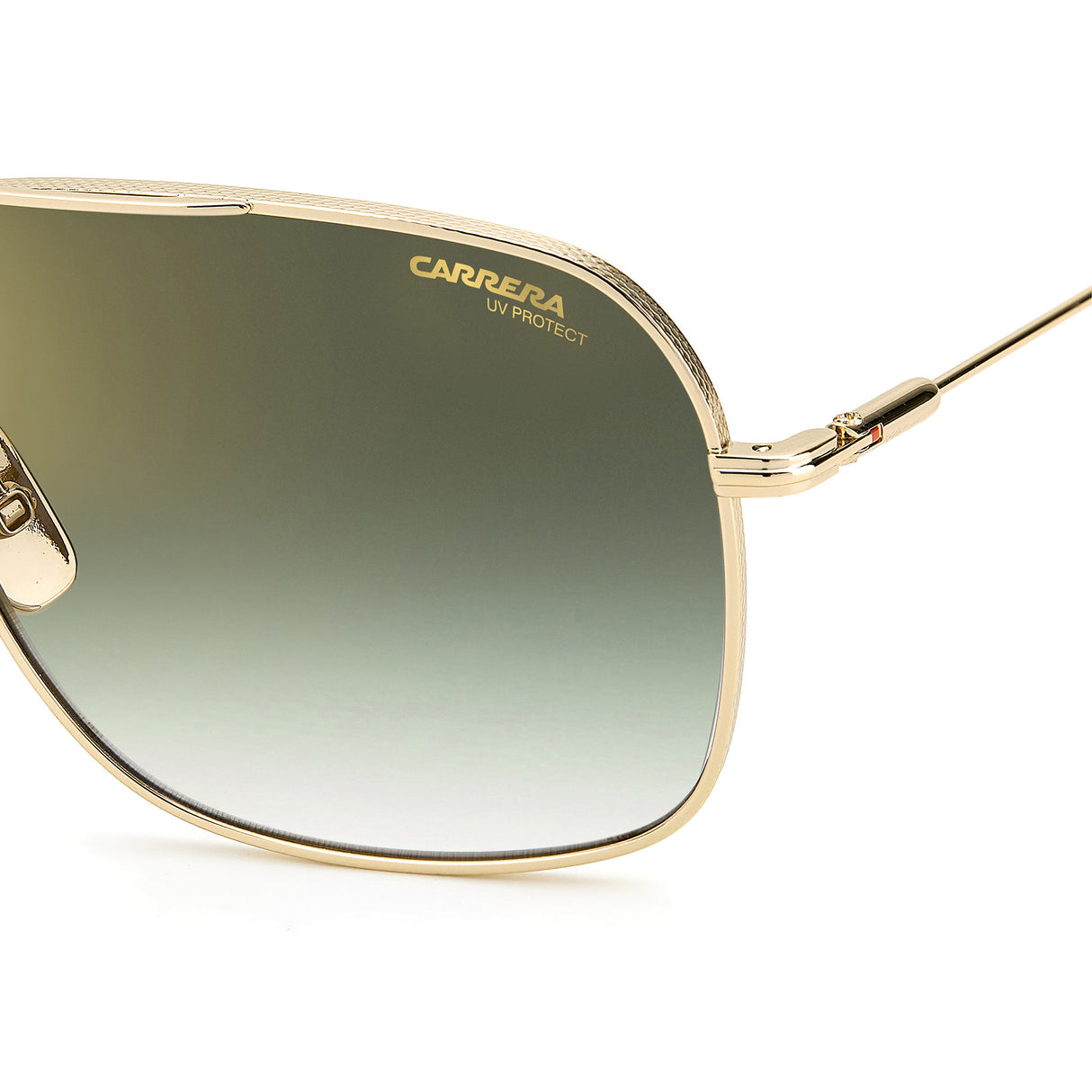 Carrera 247/S J5G/D6 Green Shaded Gold Mirror Antirefex - Men Sunglasses