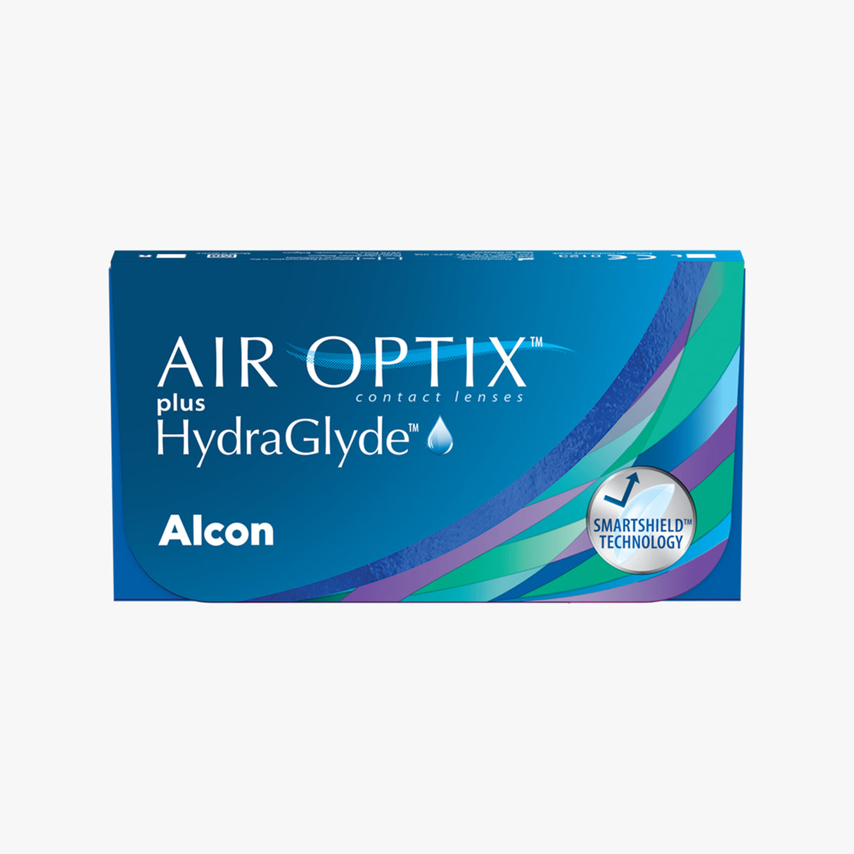 AIR OPTIX® plus HydraGlyde®  Monthly contact lenses - 6 Lenses Box