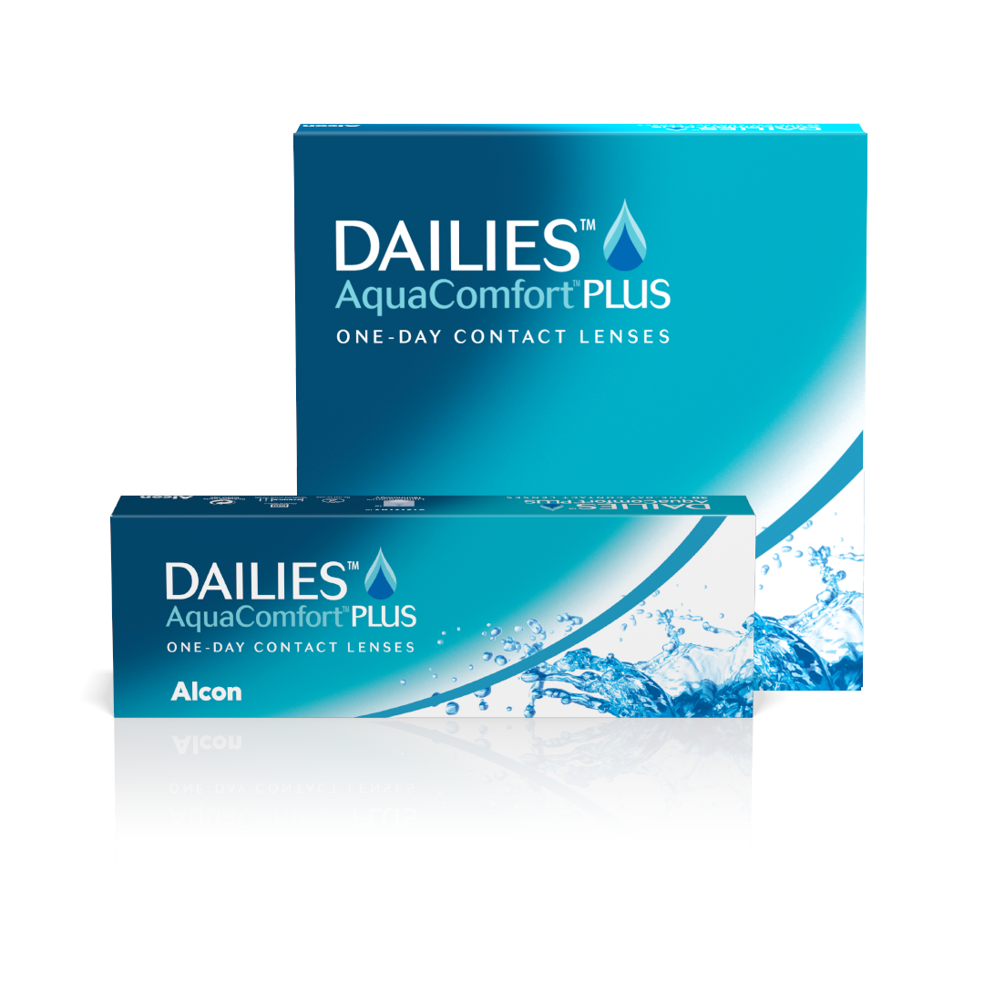 DAILIES AquaComfort Plus  Daily Disposable Contact Lenses