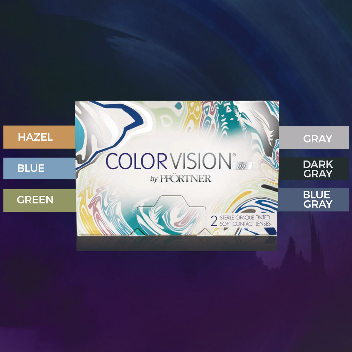 ColorVision  Monthly Colored Contact Lenses