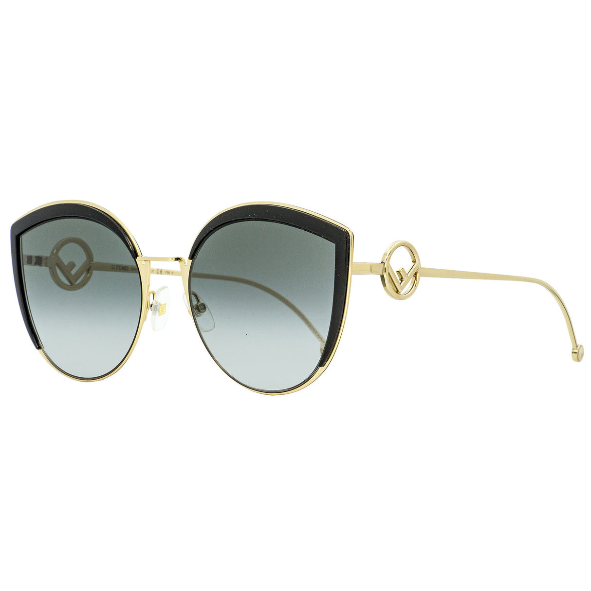 Fendi Butterfly Sunglasses FF0290S 8079O Gold/Black