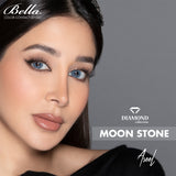 Bella Diamond Monthly Colored Contact Lenses - Moon Stone