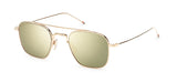 Thom Browne TBS907-50-01 Gold Square Sunglass