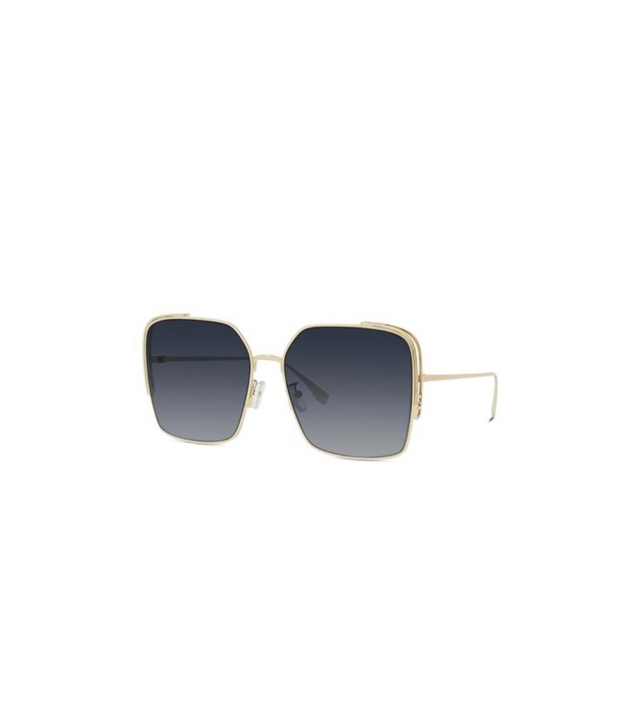 Fendi  FE40038U 59 10W  Gold Women Sunglasses