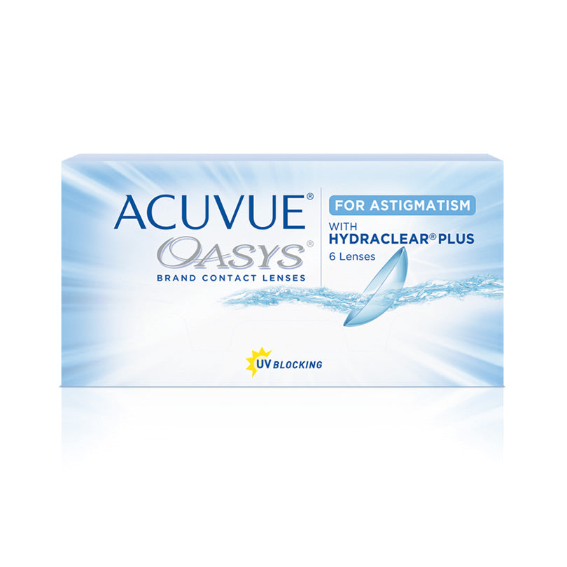 Acuvue Oasys With Hydraclear® Plus Technology For Astigmatism pack of 6