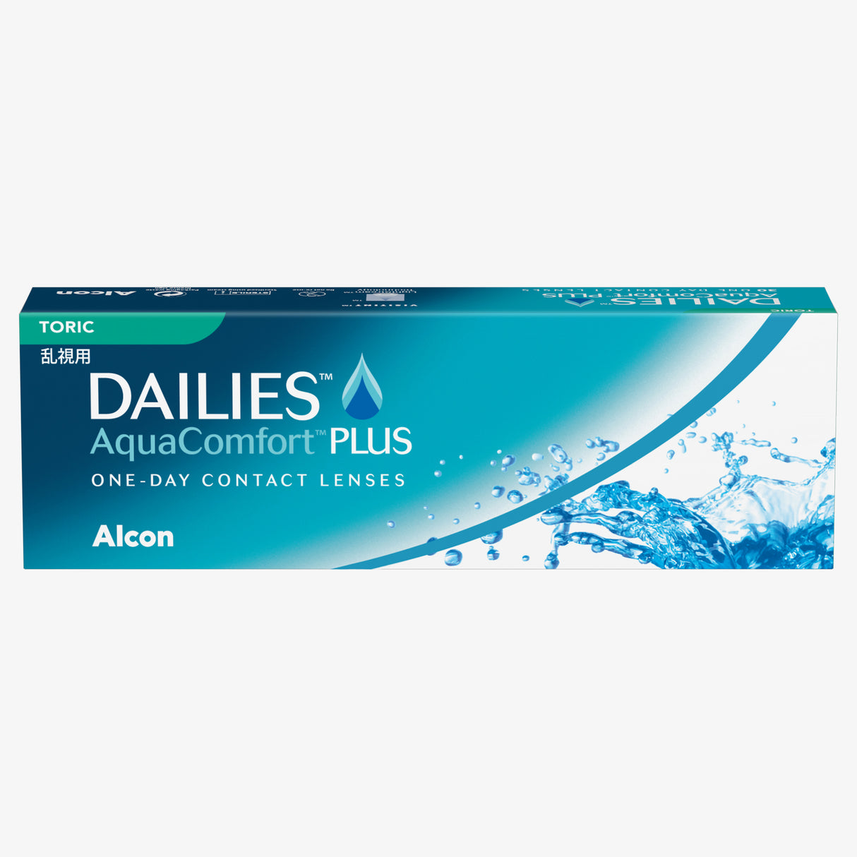 DAILIES AquaComfort Plus  Daily Contact Lenses  for Astigmatism  -30 lenses per box