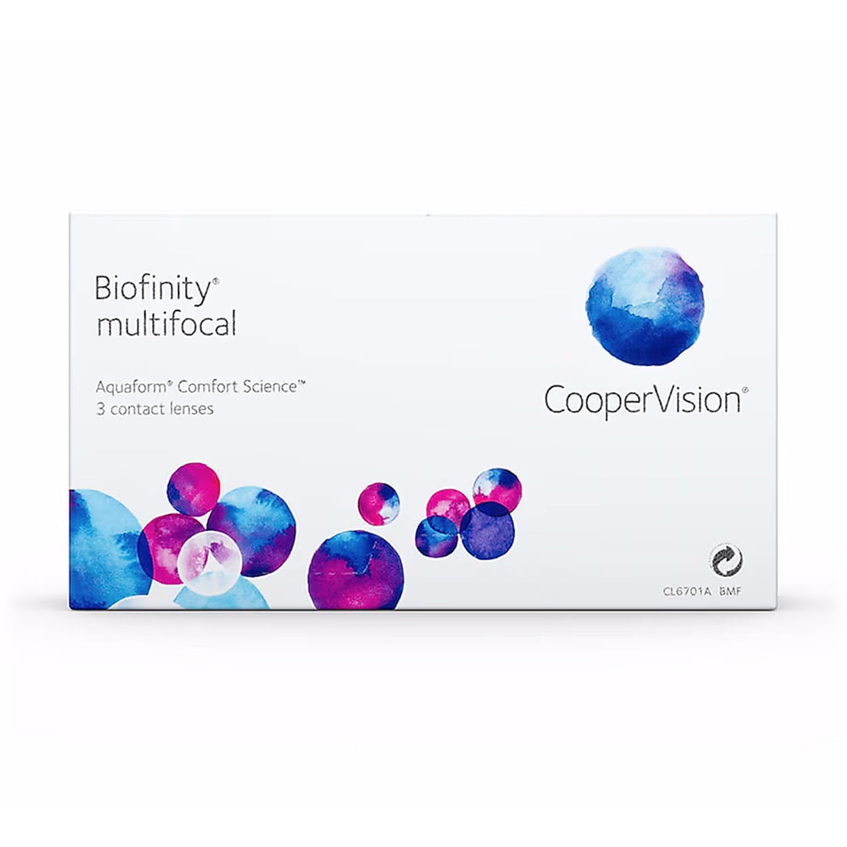 COOPERVISION - Biofinity Multifocal  Monthly Medical Lenses