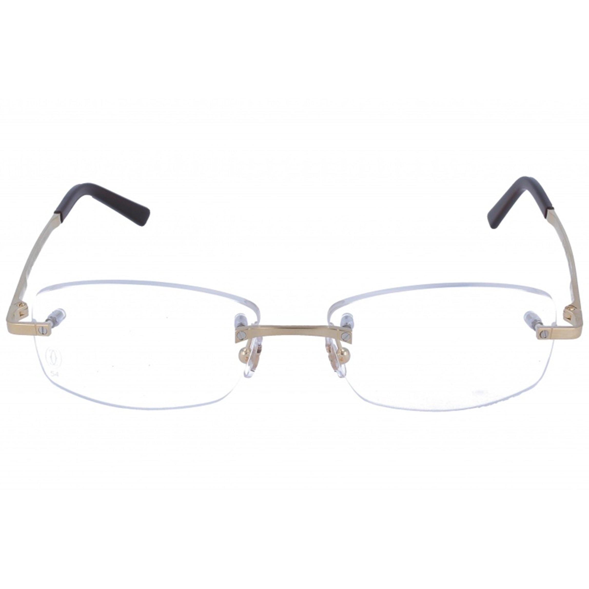 保証書付♪Cartier◆サントス ドゥ カルティエ CT0086O 001 Cartier CT0086O Eyeglasses - Cartier Authorized Dealer