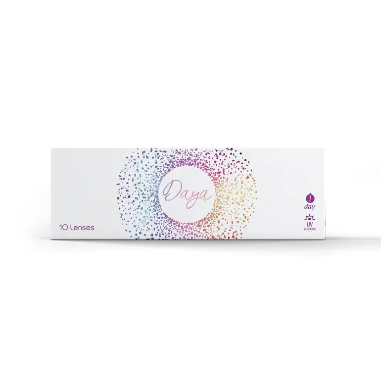 Daya Daily Colored Contact Lenses - Indigo