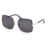 TOM FORD Raphaela FT1006 - 02A 60 Sunglasses - Black Frame, Grey Lenses