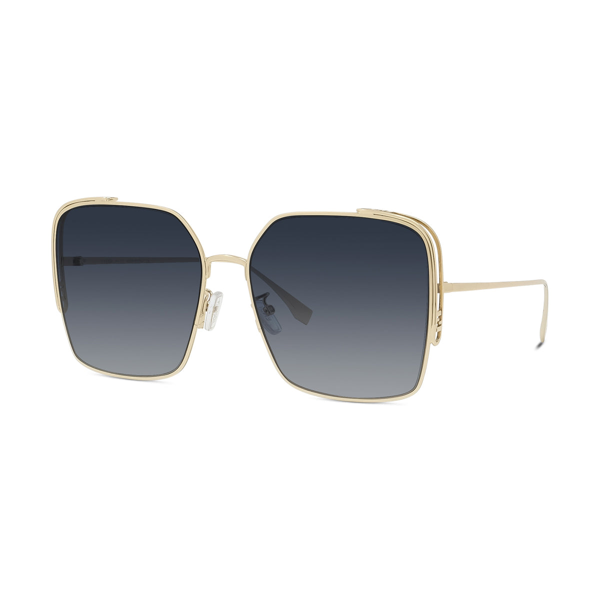 Fendi  FE40038U 59 10W  Gold Women Sunglasses